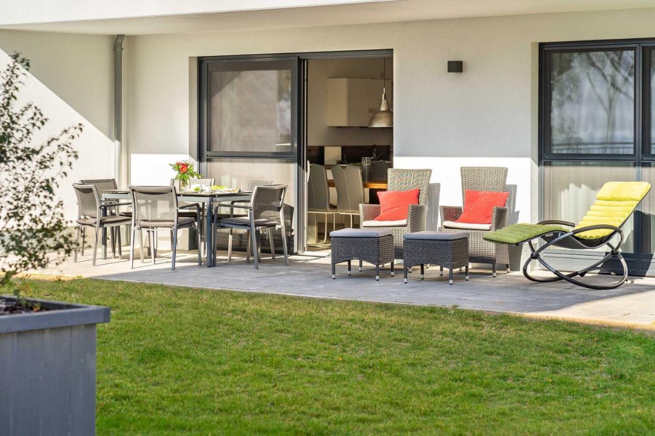 Terrassenwohnung Inselreich - Oase am Haff Garz  Exterior foto