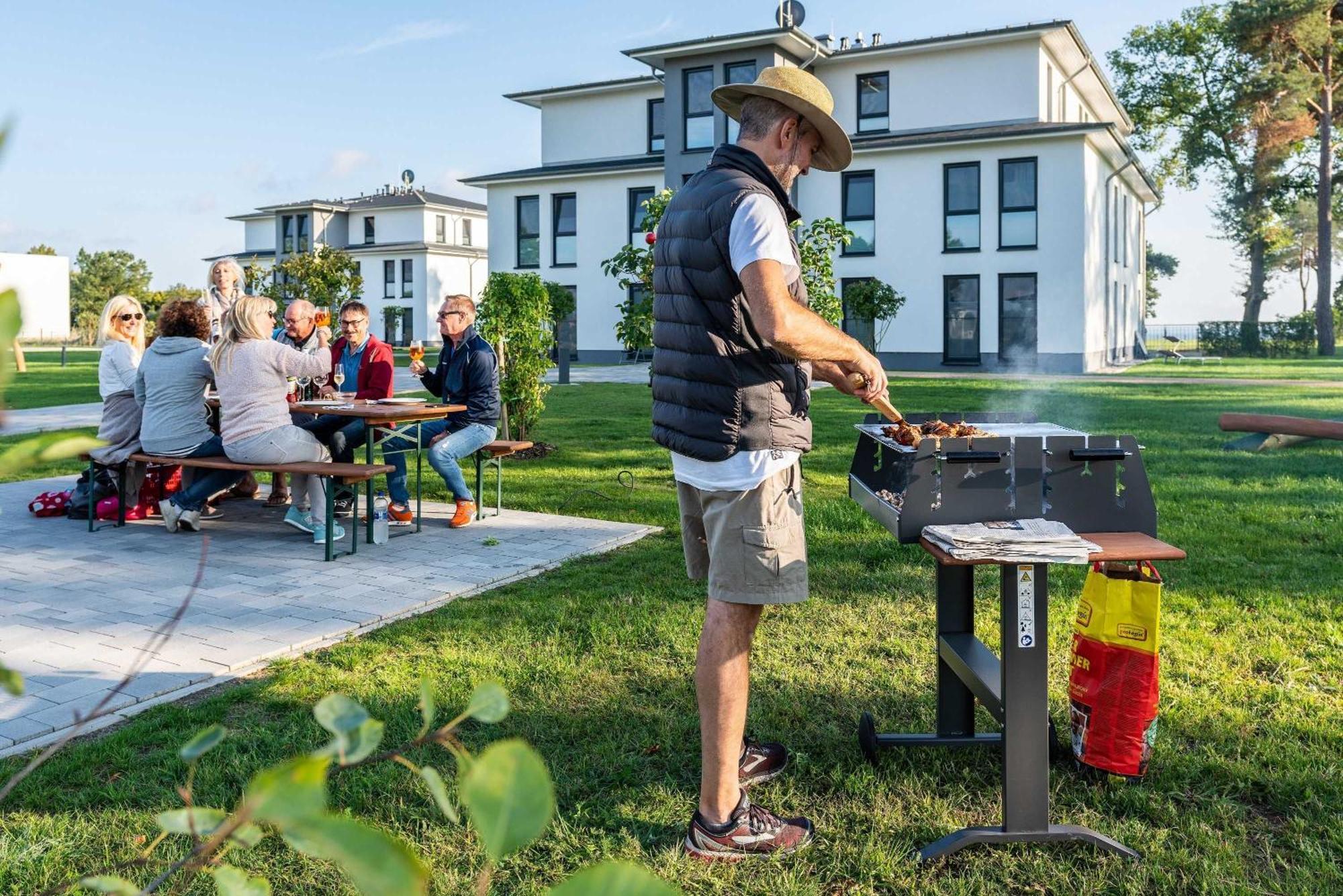 Terrassenwohnung Inselreich - Oase am Haff Garz  Exterior foto
